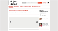 Desktop Screenshot of buecherhacker.de