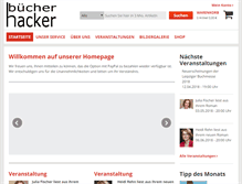 Tablet Screenshot of buecherhacker.de